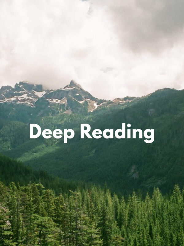A Deep Reading – Elliot's Echo